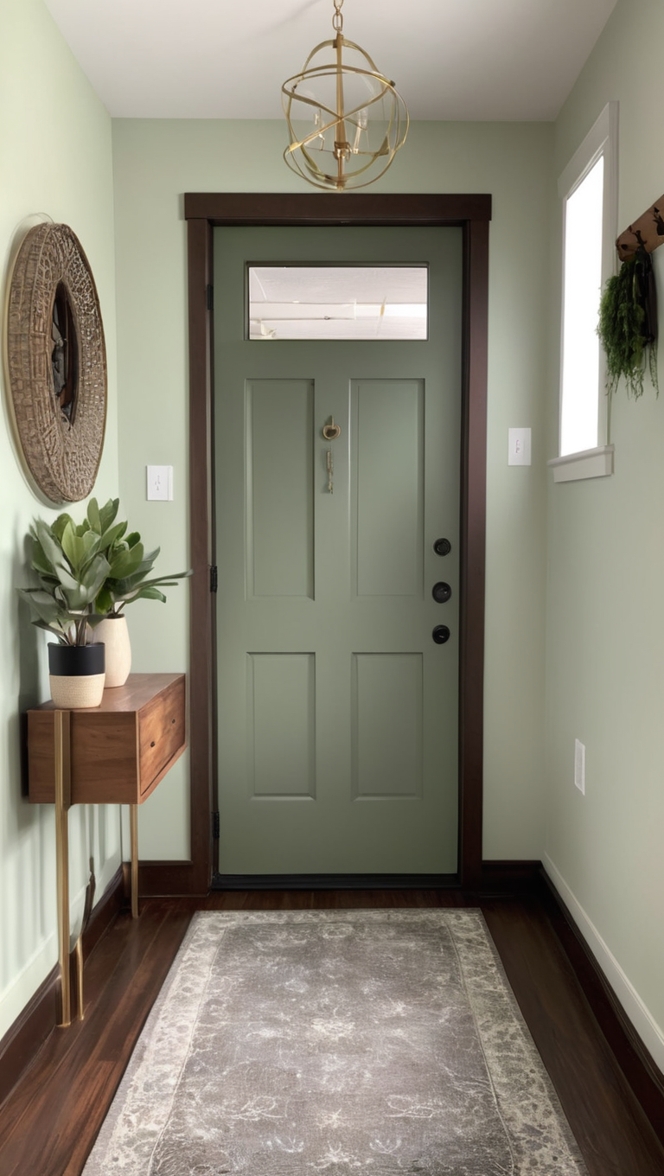 What’s the Epic Transformation with Sage Green and Chocolate Brown? All ...