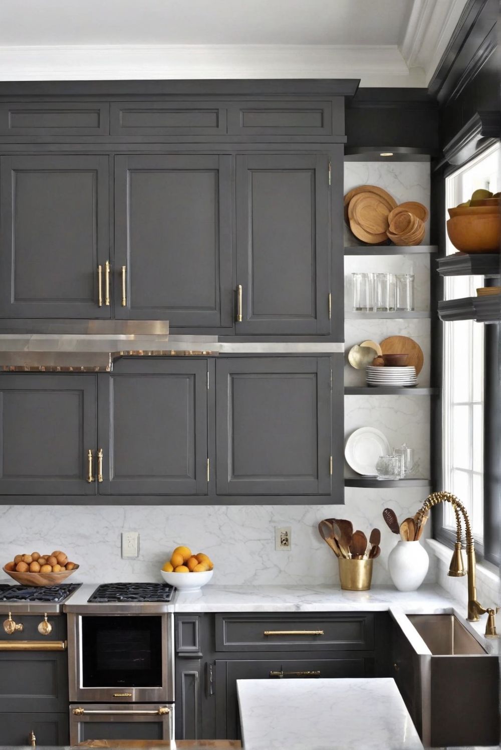 What’s the Chic Charcoal Gray Kitchen Cabinet Chronicles? Uncover the ...