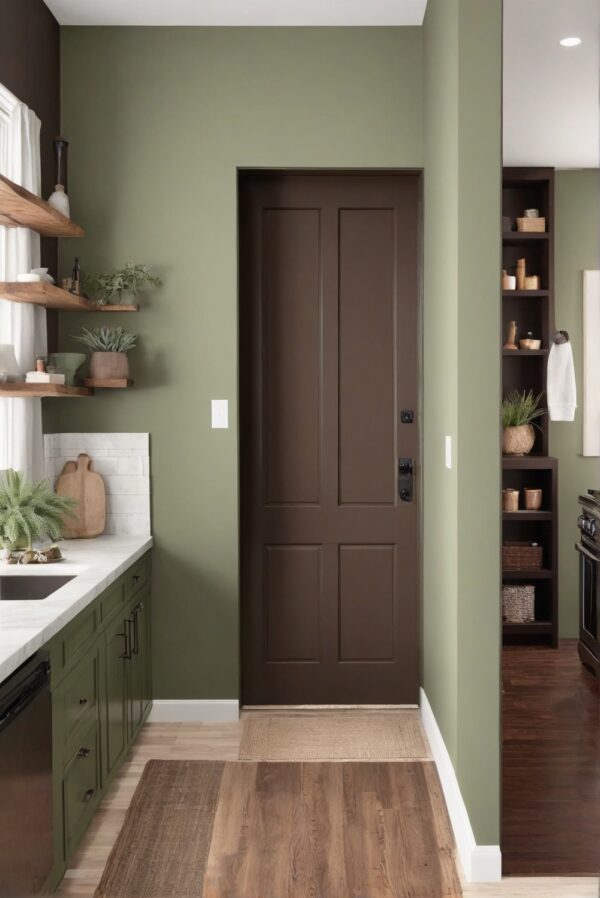 What’s the Epic Transformation with Sage Green and Chocolate Brown? All ...