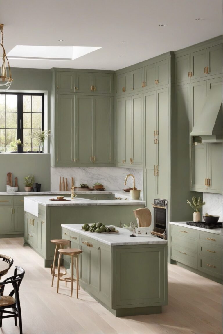 What color cozy harmonizes with SW Accessible Beige kitchen cabinets ...