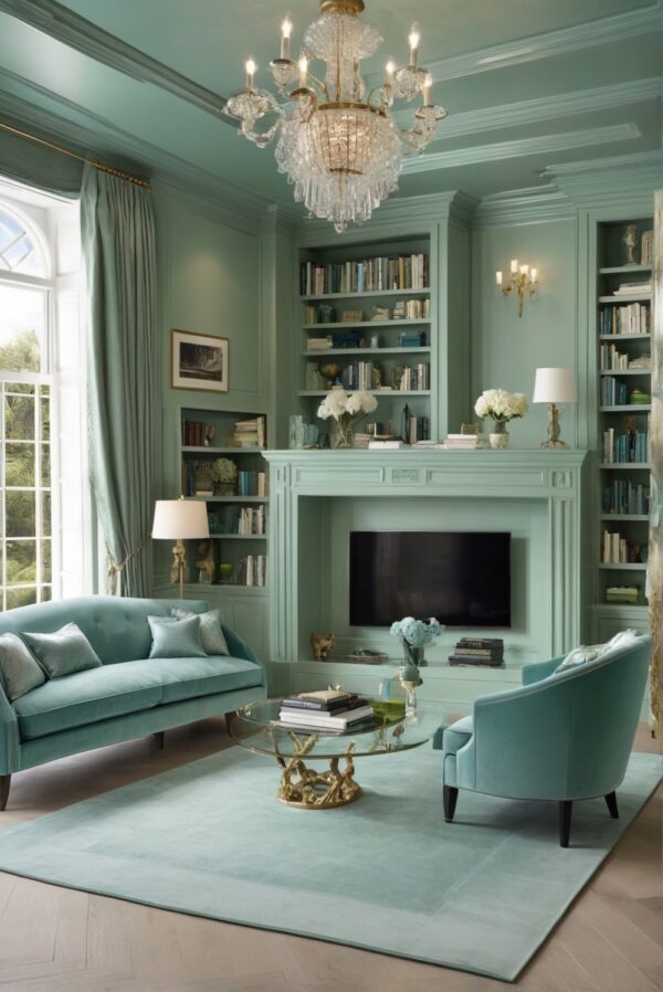 What is the Library Luxury All About? Dive into Sage Green and Aqua ...
