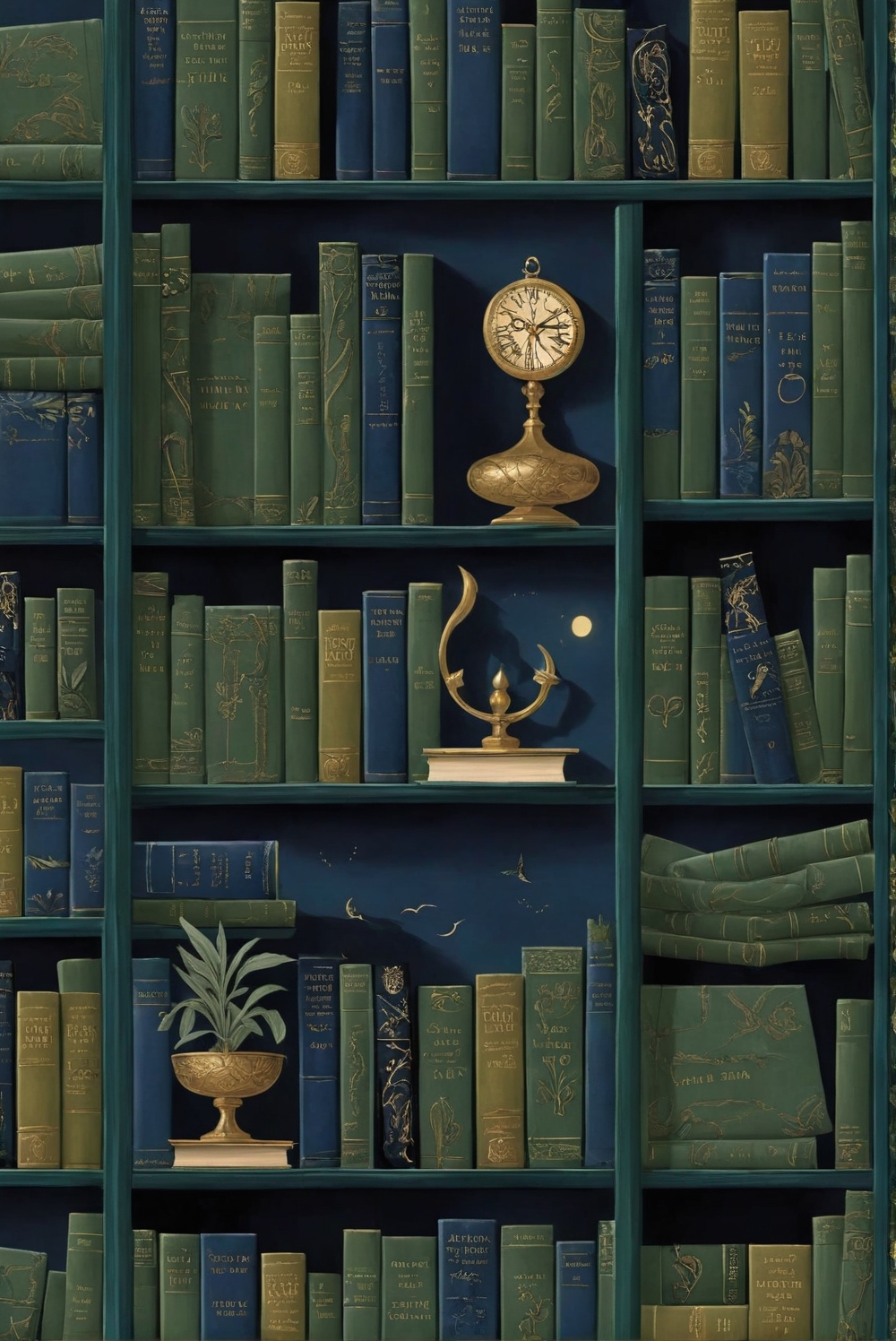 Why Unmask the Mystery of Sage Green’s Midnight Blue Library Secret 