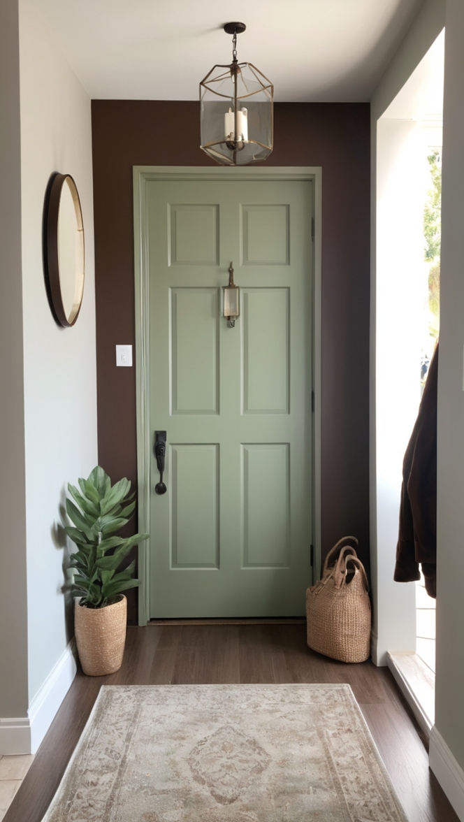 What’s the Epic Transformation with Sage Green and Chocolate Brown? All ...