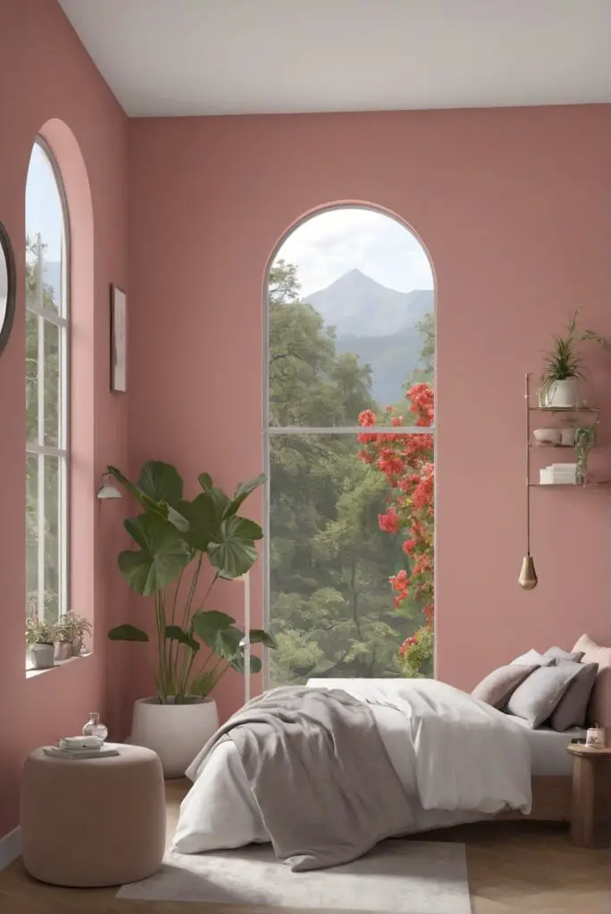 Infusing Tranquility with Begonia Hues in Your Bedroom Retreat in 2024