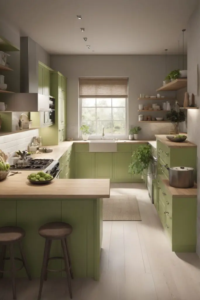 Culinary Serenity: Infuse Your Kitchen with Celery Paint Elegance in 2024