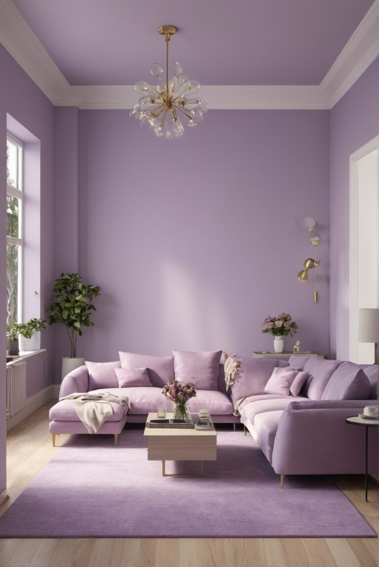 Elevating Your Living Room with Novel Lilac Elegance in 2024 - West ...