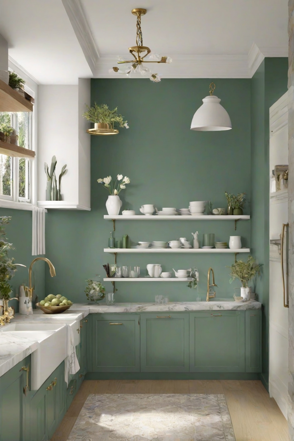 Is AGATE GREEN (SW 7742) wall paint good for Kitchen in [2024] Dream ...