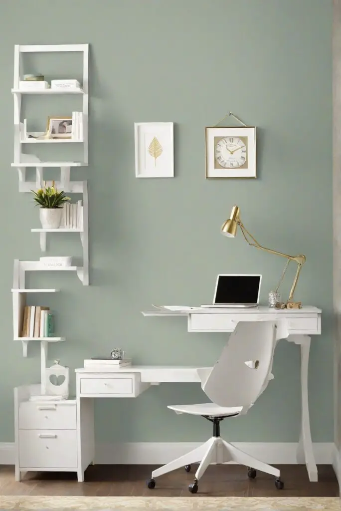 Wall paint, Home office paint, Home office design, Interior painting