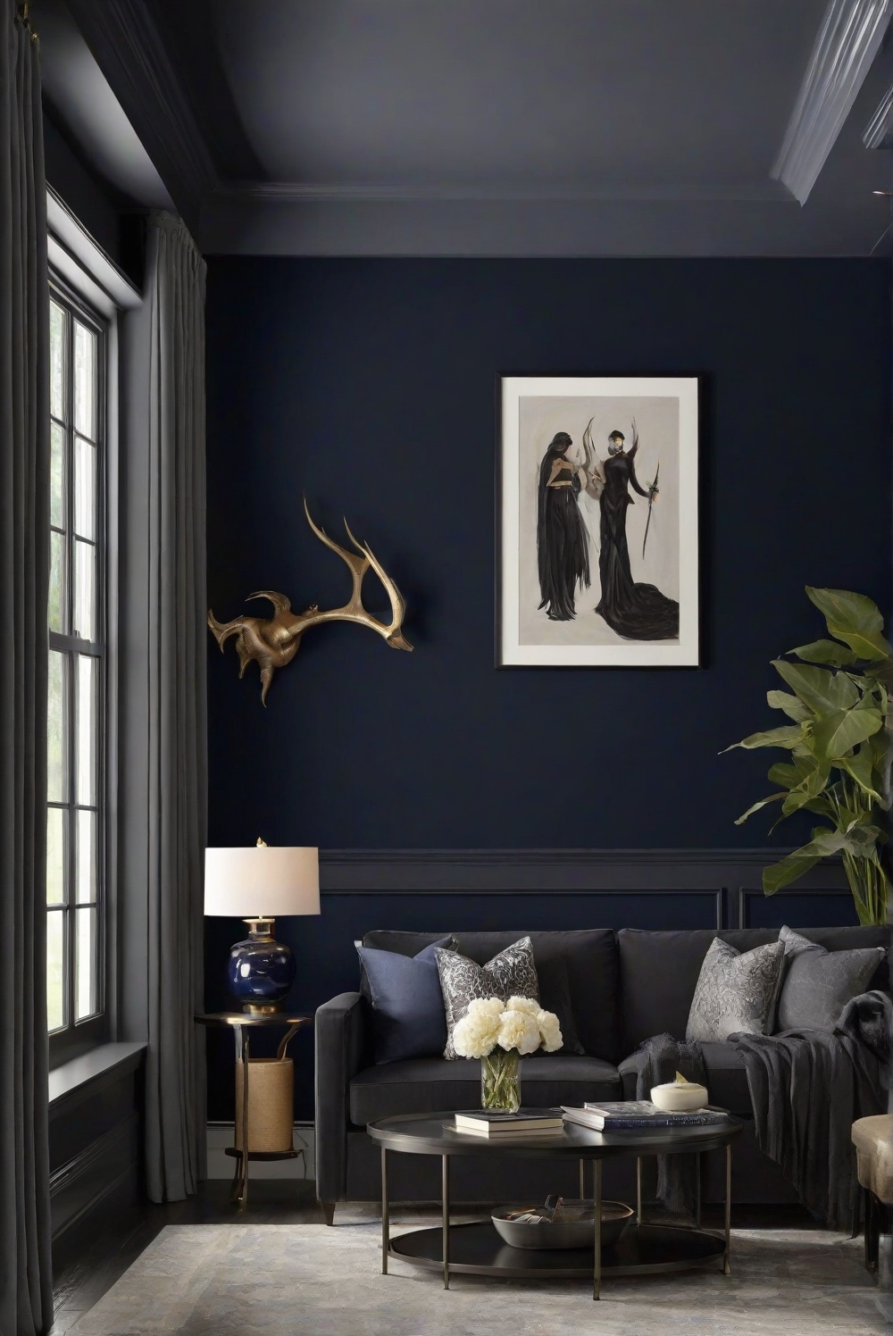 Is Dark Night (SW 6237) wall paint good for a living room? [2024] Top ...