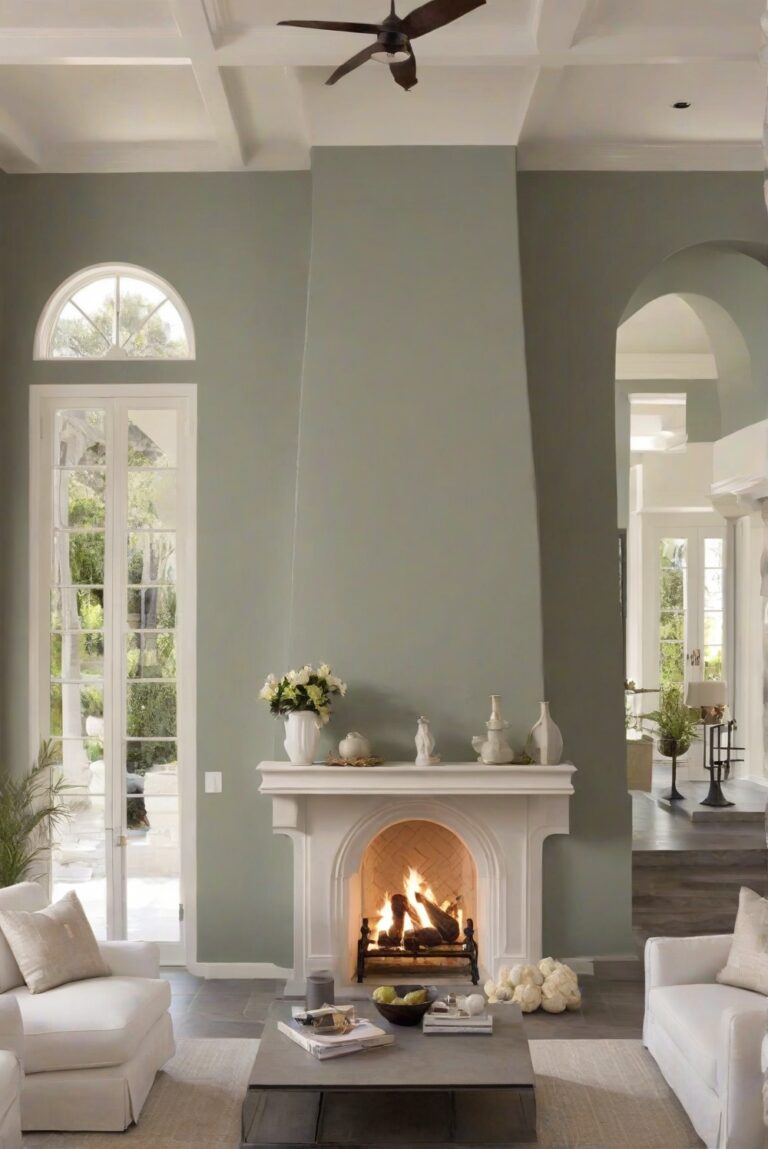 Is Greek Villa (SW 7551) a good wall paint color for a fireplace room ...