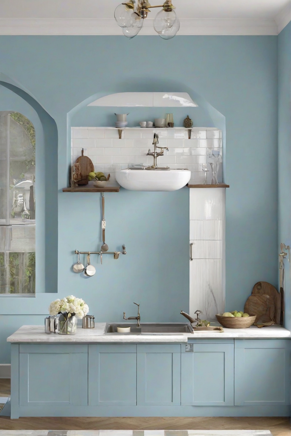 Is MEANDER BLUE (SW 6484) wall paint good for Kitchen in [2024] Dream ...