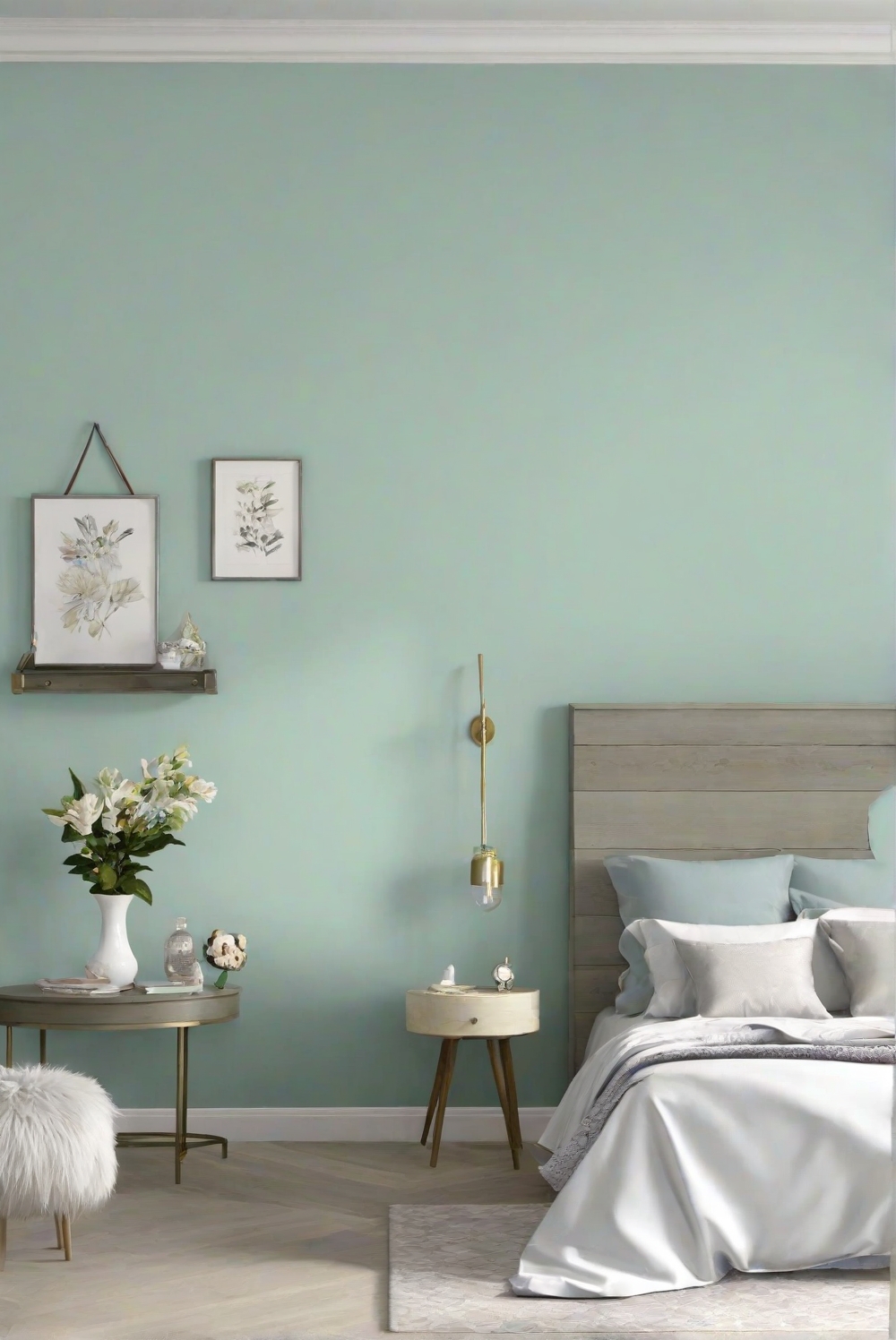 Is Rainwashed (SW 6211) Wall paint a Trendy Décor option for Bedroom in ...