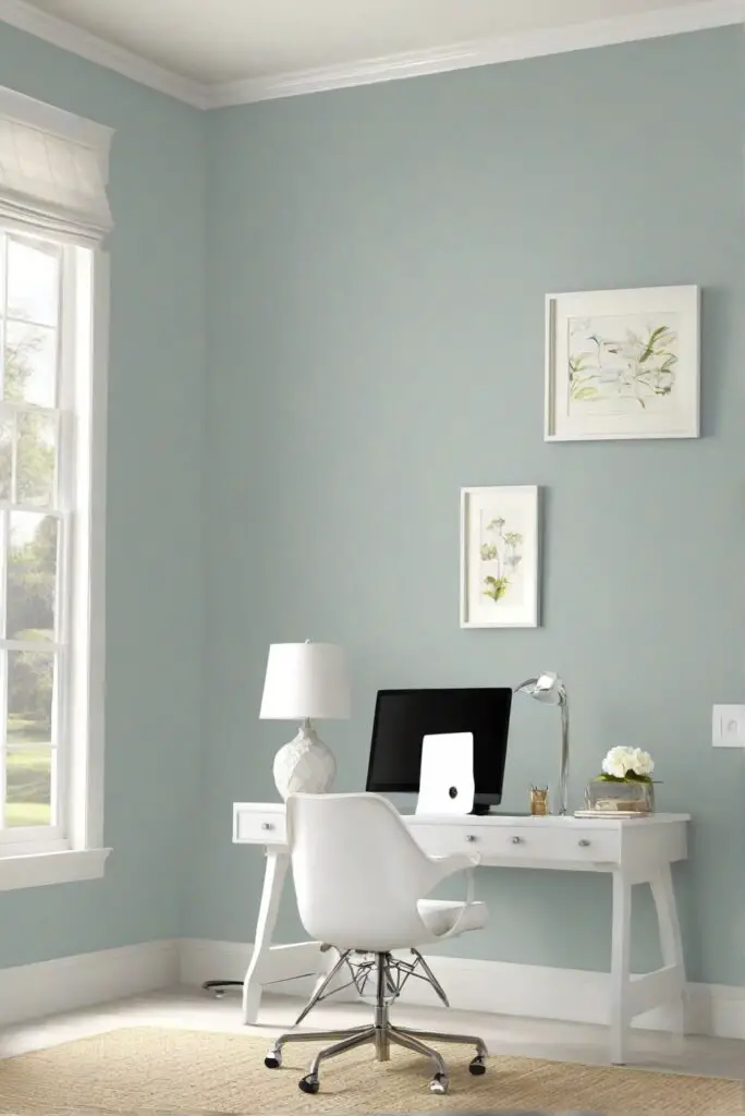 Top Rated Interior Paint, Home Office Color Scheme, Office Painting Ideas, Best Wall Paint Brand