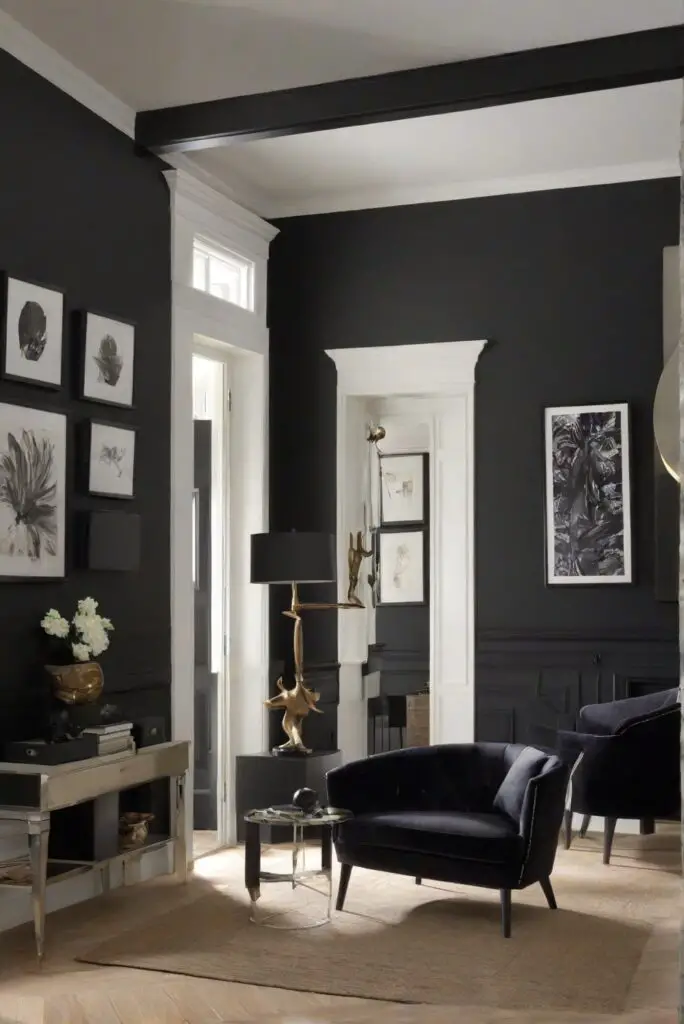 Is Tricorn Black (sw 6258) Wall Paint Good For The Living Room ?2024’s 