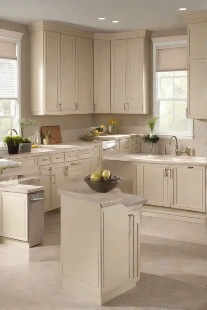 1. "Nuvo Quartz countertop" 2. "SW Accessible Beige kitchen cabinets" 3. "Quartz countertop color" 4. "Kitchen cabinet color" 5. "Nuvo Quartz countertop color" 6. "Accessible Beige kitchen cabinets" 7. "Quartz countertop for kitchen"