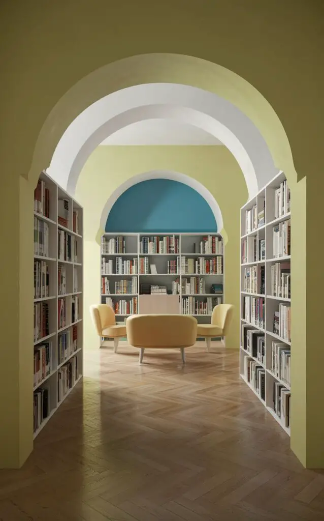 A Refreshing Read: Modernize Your Library with Icy Lemonade Paint in 2024