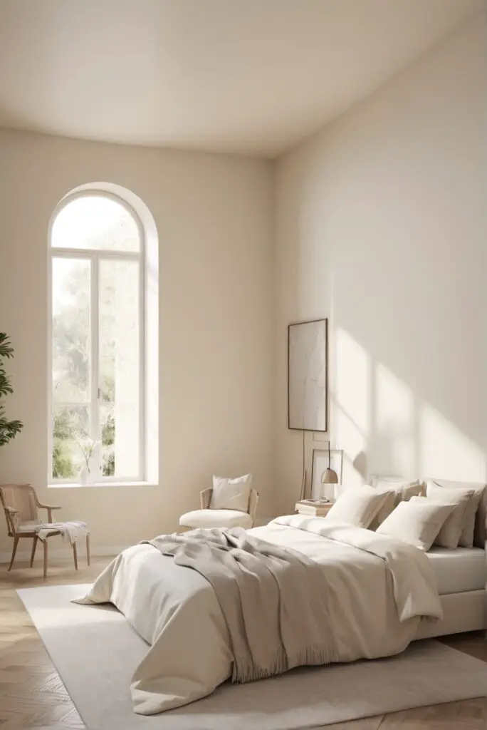 Dollop Of Cream Paint Brings Modern Sophistication to Your Bedroom In 2024