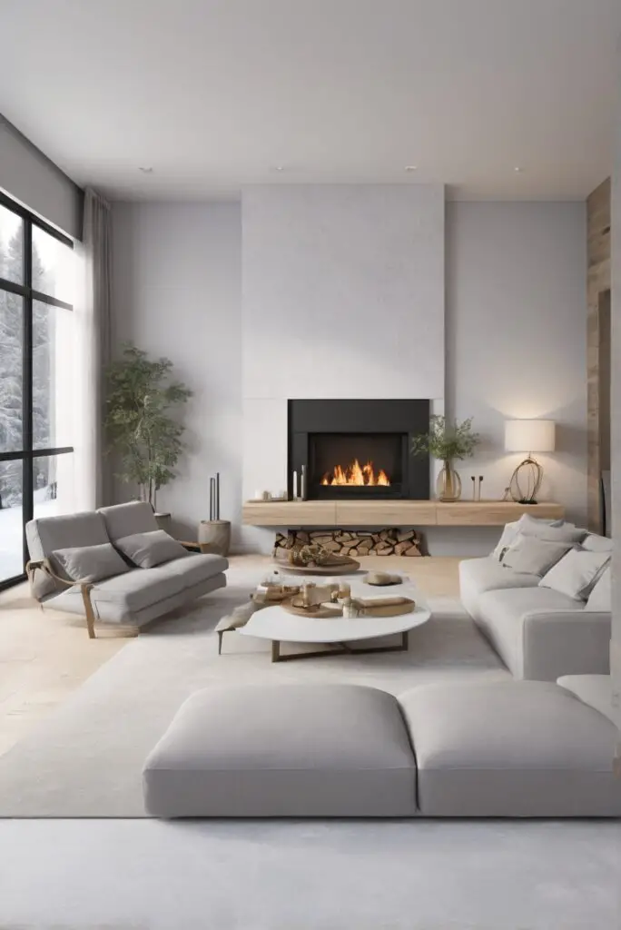 Snowfall Paint Delivers a Fresh Perspective for Your 2024 Living Room
