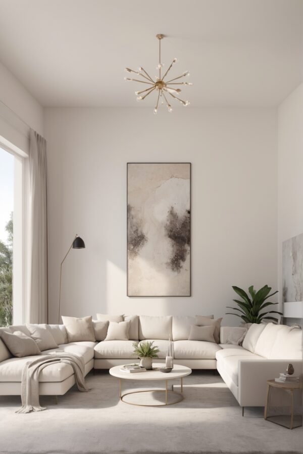 Why White Sand Paint Adds Depth to Your Modern Living Room in 2024 ...