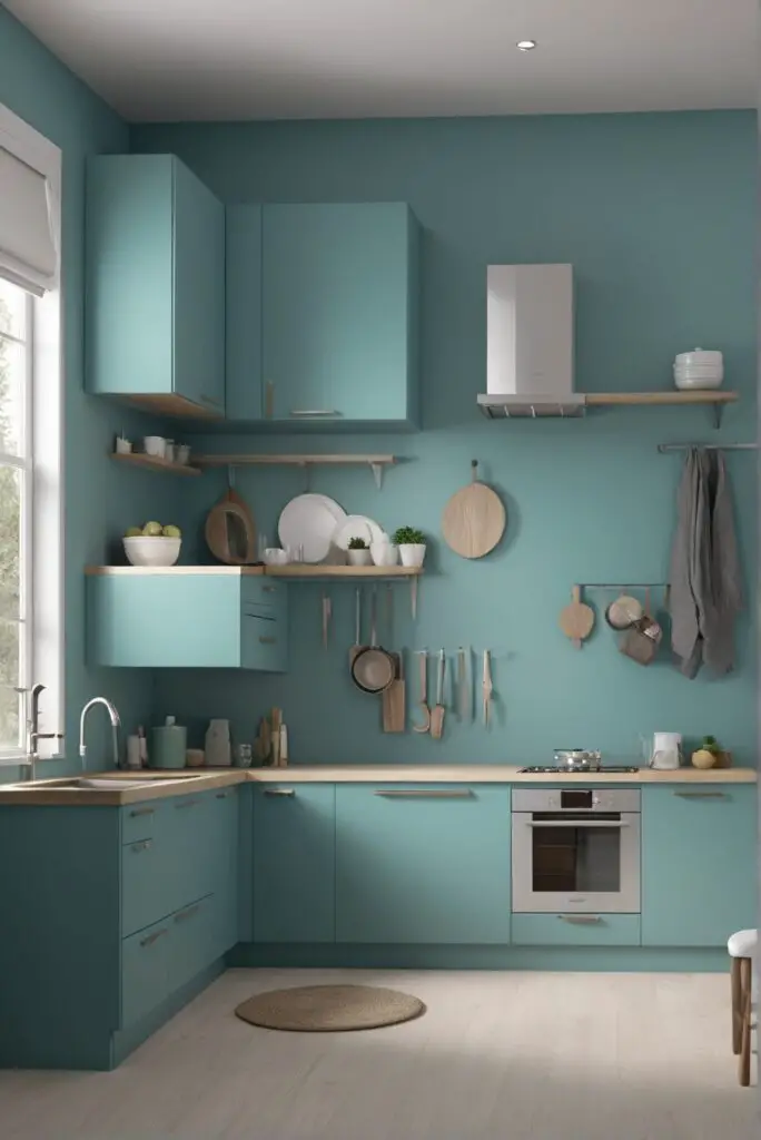 Culinary Oasis: Infusing Your Kitchen with Tame Teal Hues in 2024