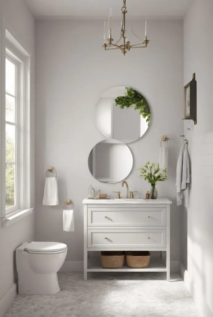Clean Elegance: Transforming Your Bath Space with Paperwhite Paint