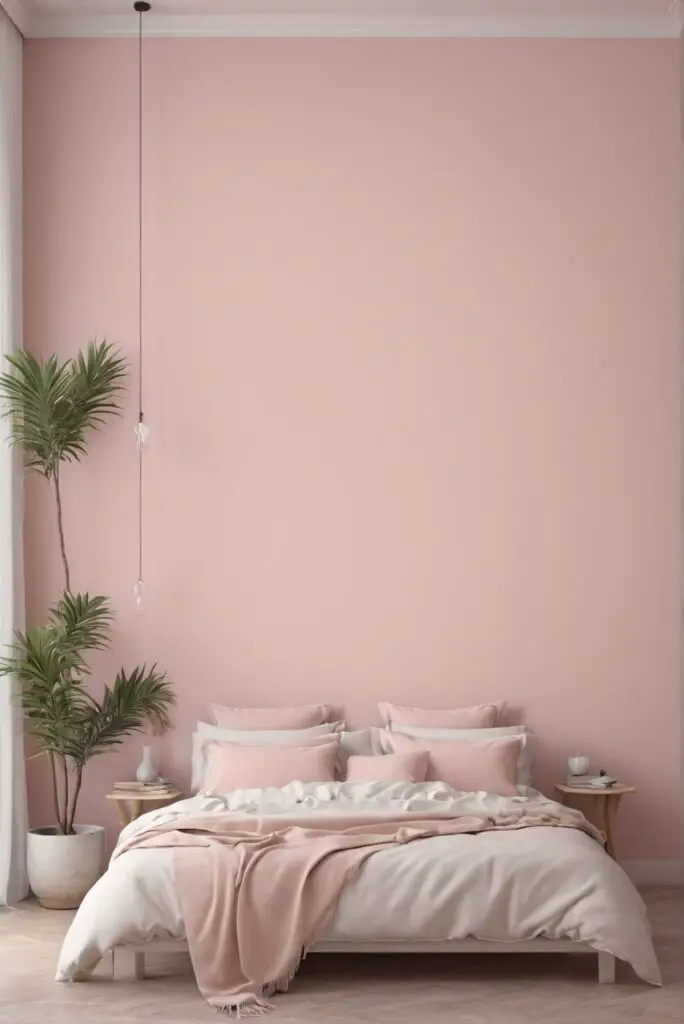 Dreamy Nights in 2024: Alyssum Paint Transforms Your Modern Bedroom