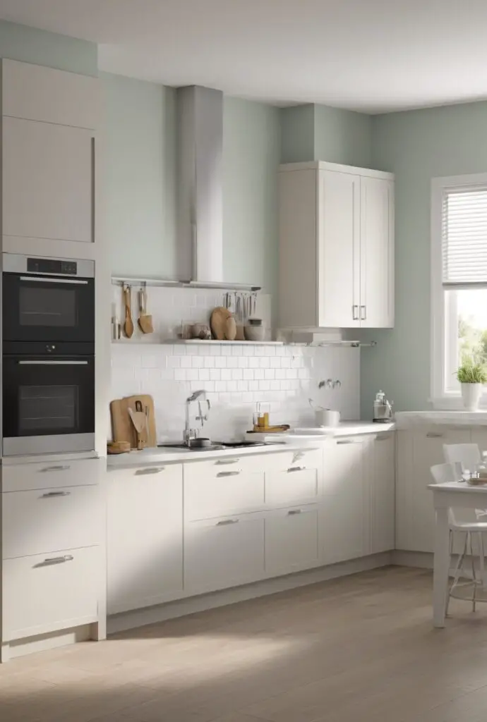 Elevate Your Cooking Space with Paperwhite Paint Elegance 2024's