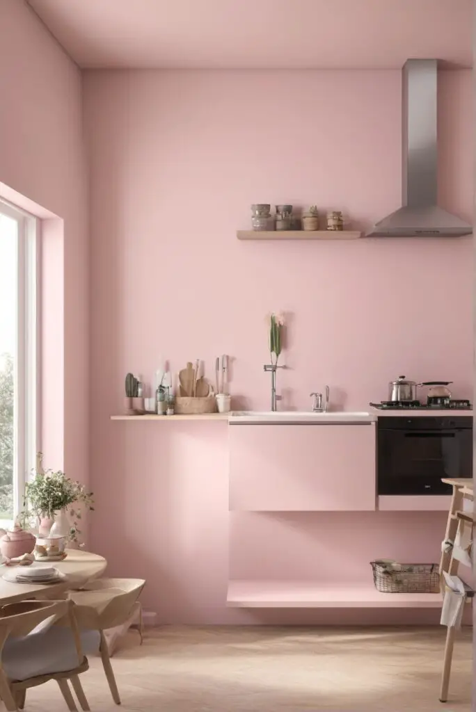 Sleek Sophistication: Alyssum Paint Brings Modern Magic to Your Kitchen