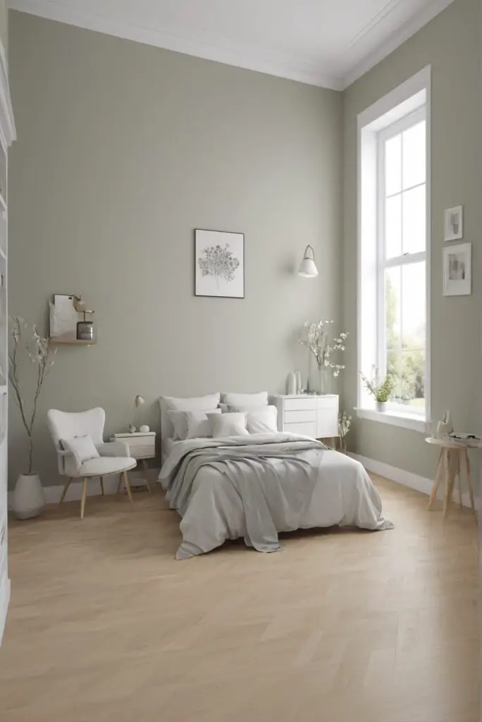 Sleek Serenity: Modernize Your Bedroom with Silverpointe Paint in 2024