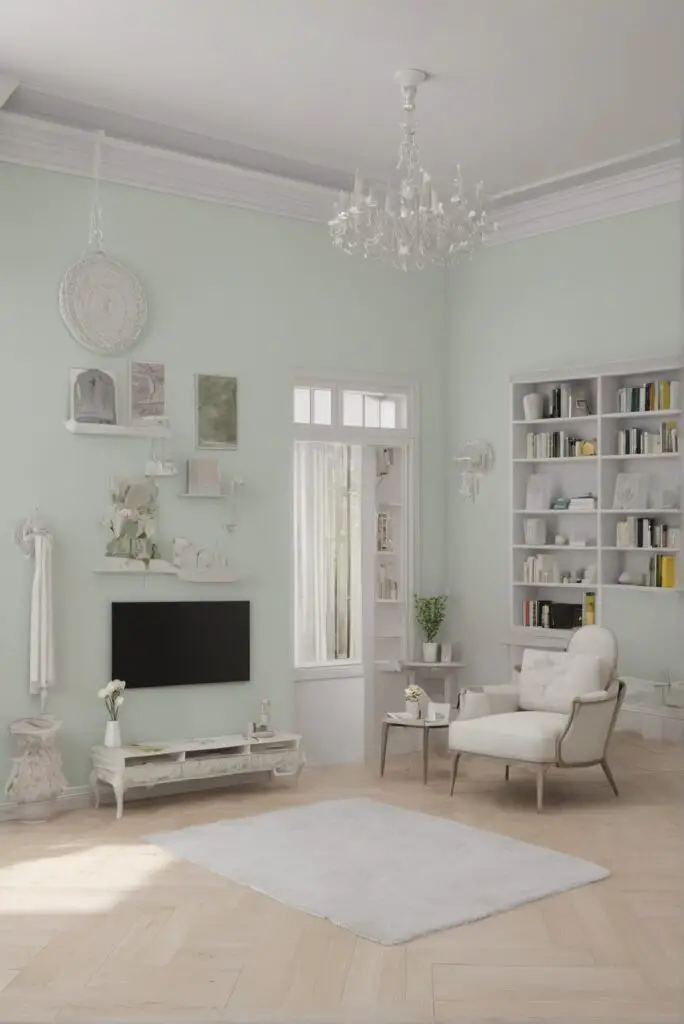 Silverpointe Paint Sets the Tone for a Modern Reading Haven 2024's