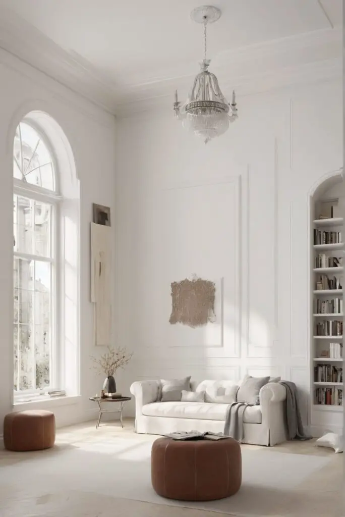 Crisp & Clean: Modernize Your Library with White Flour Paint in 2024