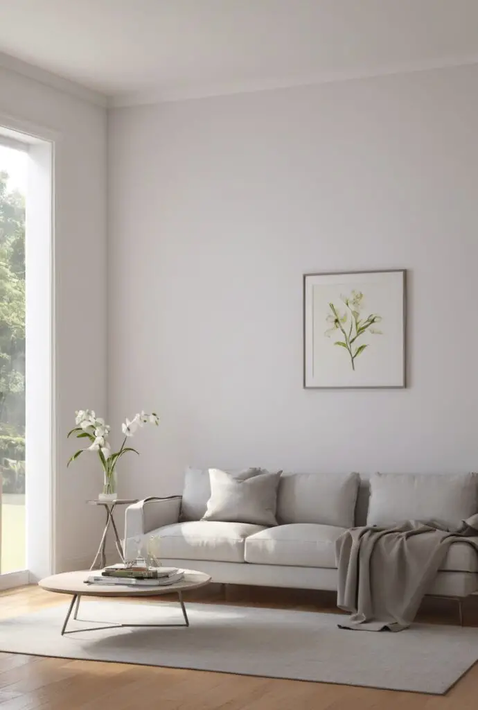 Sleek Simplicity: Modern Living with 2024's Paperwhite Paint Elegance