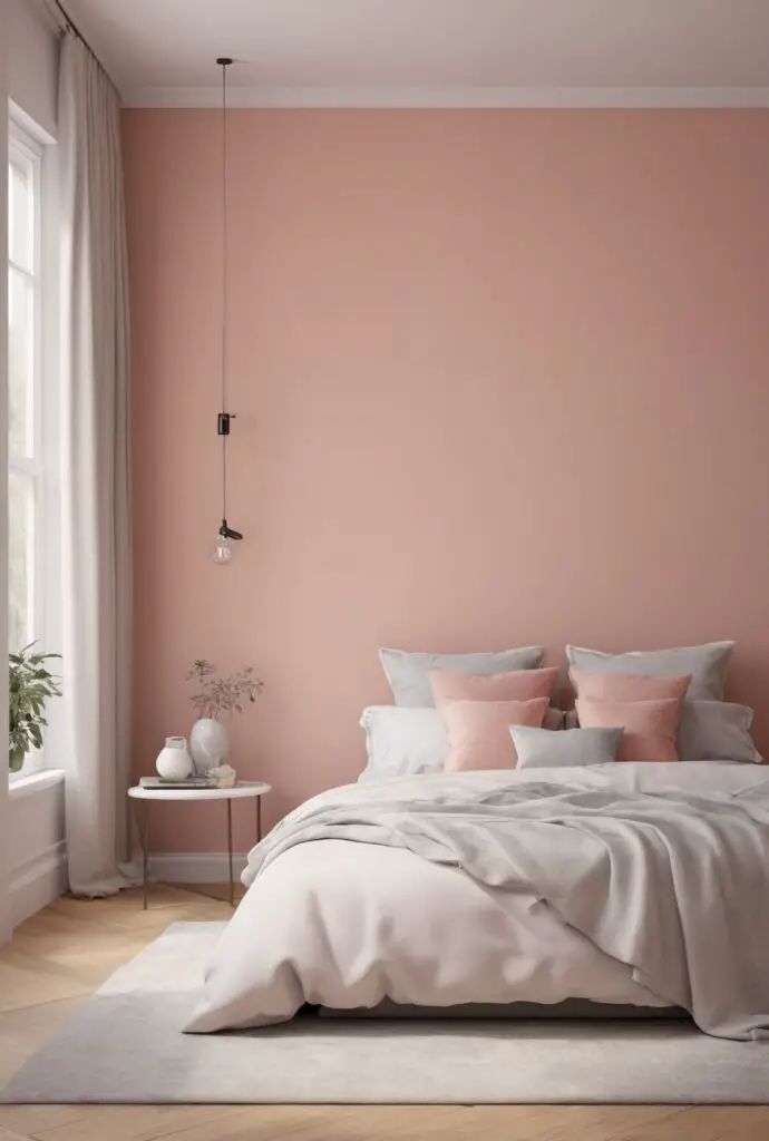 2024 Bedroom Trends: Embrace Serenity with Faint Coral Paint