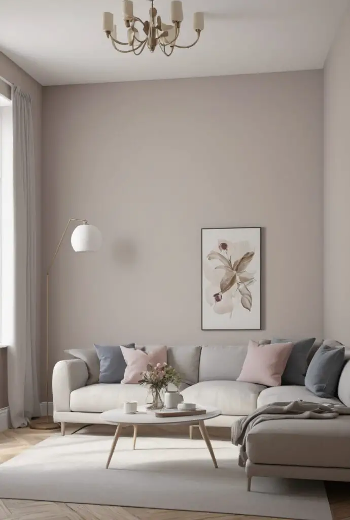 Elevate Your Space Crisp Linen Paint Brings Freshness to Your Living Room in 2024