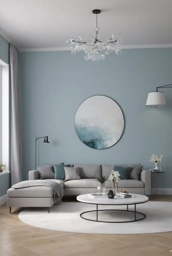 Contemporary Chic: Transform Your Living Space with Icicle Paint in 2024