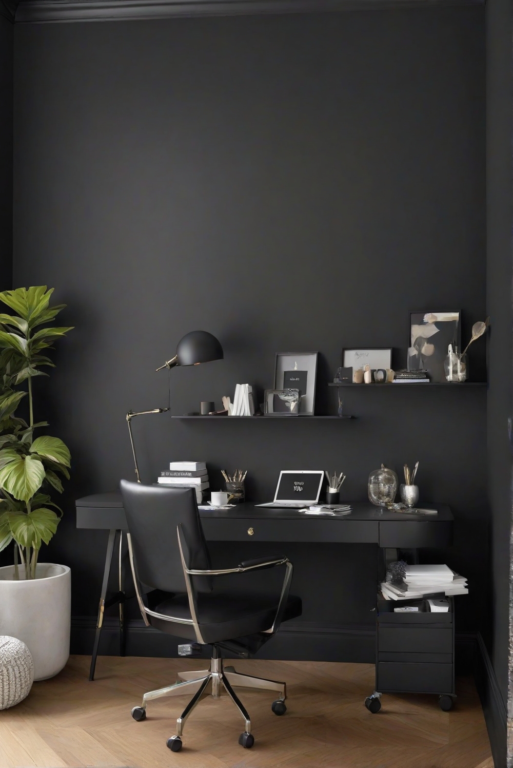 Is Black Magic (SW 6991) Wall paint good for Home Office [2024] Best ...
