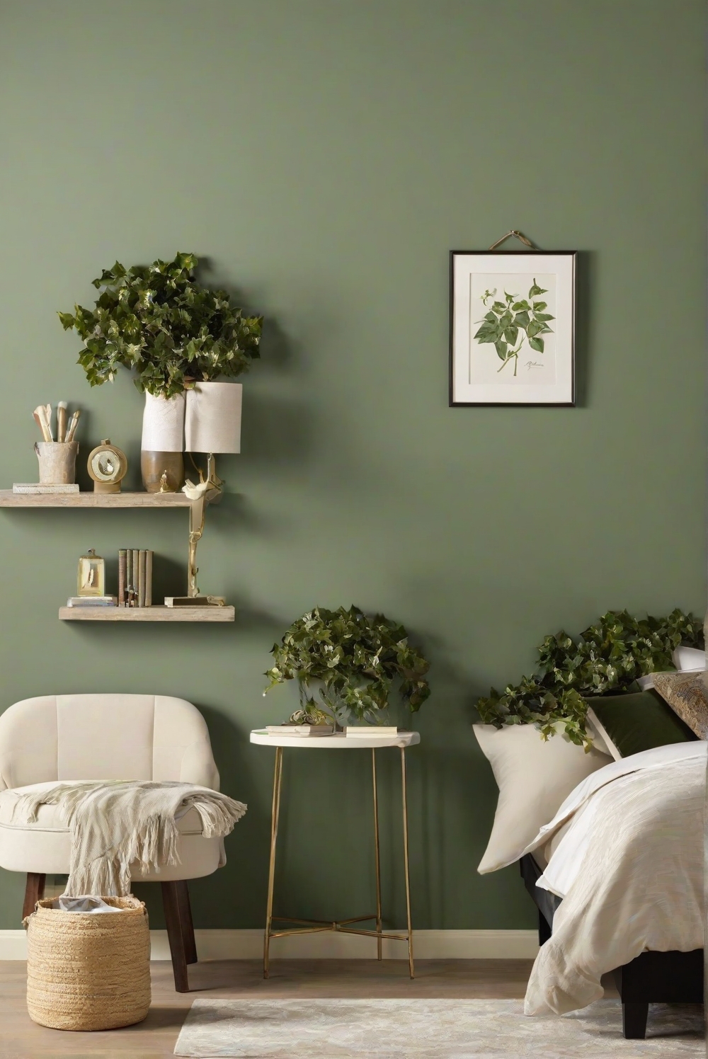 Is English Ivy SW 6222 Wall Paint A Trendy D Cor Option For Bedroom   Is English Ivy SW 6222 Wall Paint A Trendy Decor Option For Bedroom In 2024 