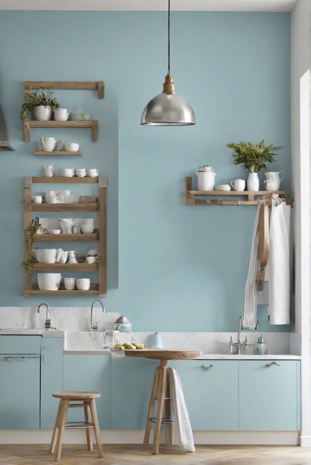 Is MEANDER BLUE (SW 6484) wall paint good for Kitchen in [2024] Trendy ...