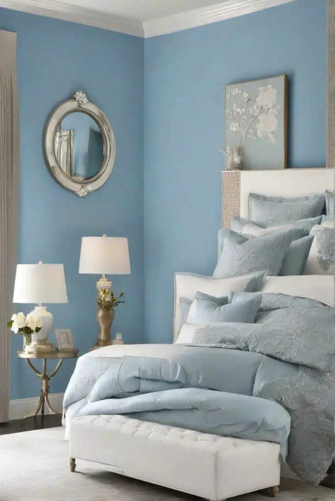 wall paint, bedroom decor, trendy paint color, interior design ideas