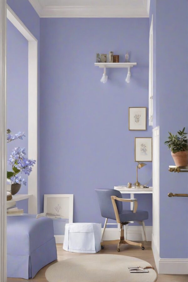 Is Perfect Periwinkle (SW 9065) Wall paint good for Home Office [2024 ...