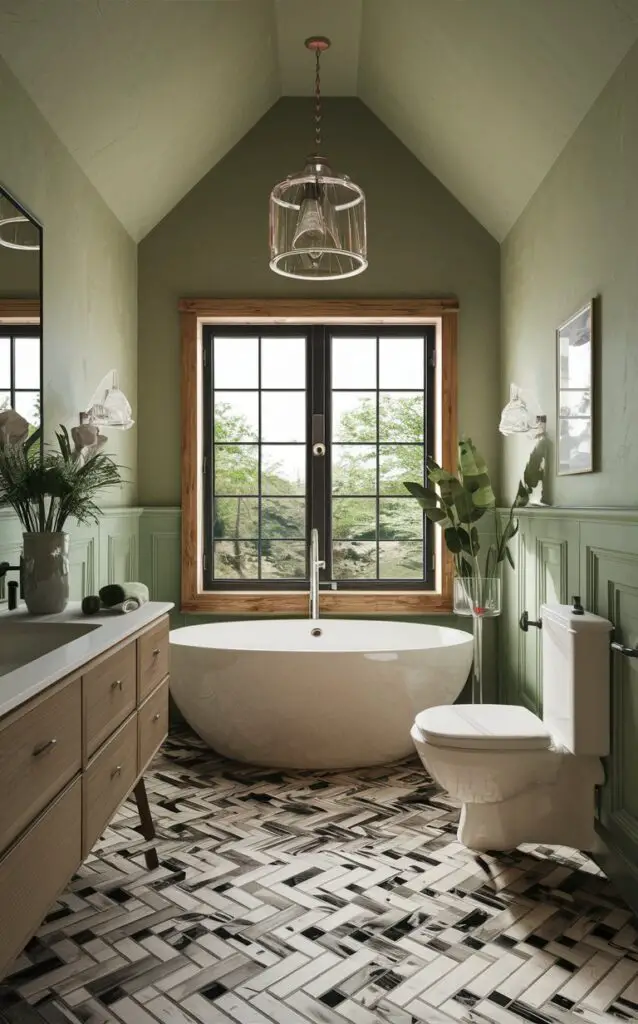 Sagey Paint Brings Spa-like Tranquility to Your Bathroom In 2024
