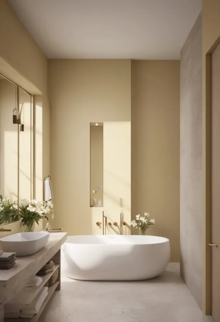 Narcissus Paint Creates a Relaxing Bathroom Retreat in 2024