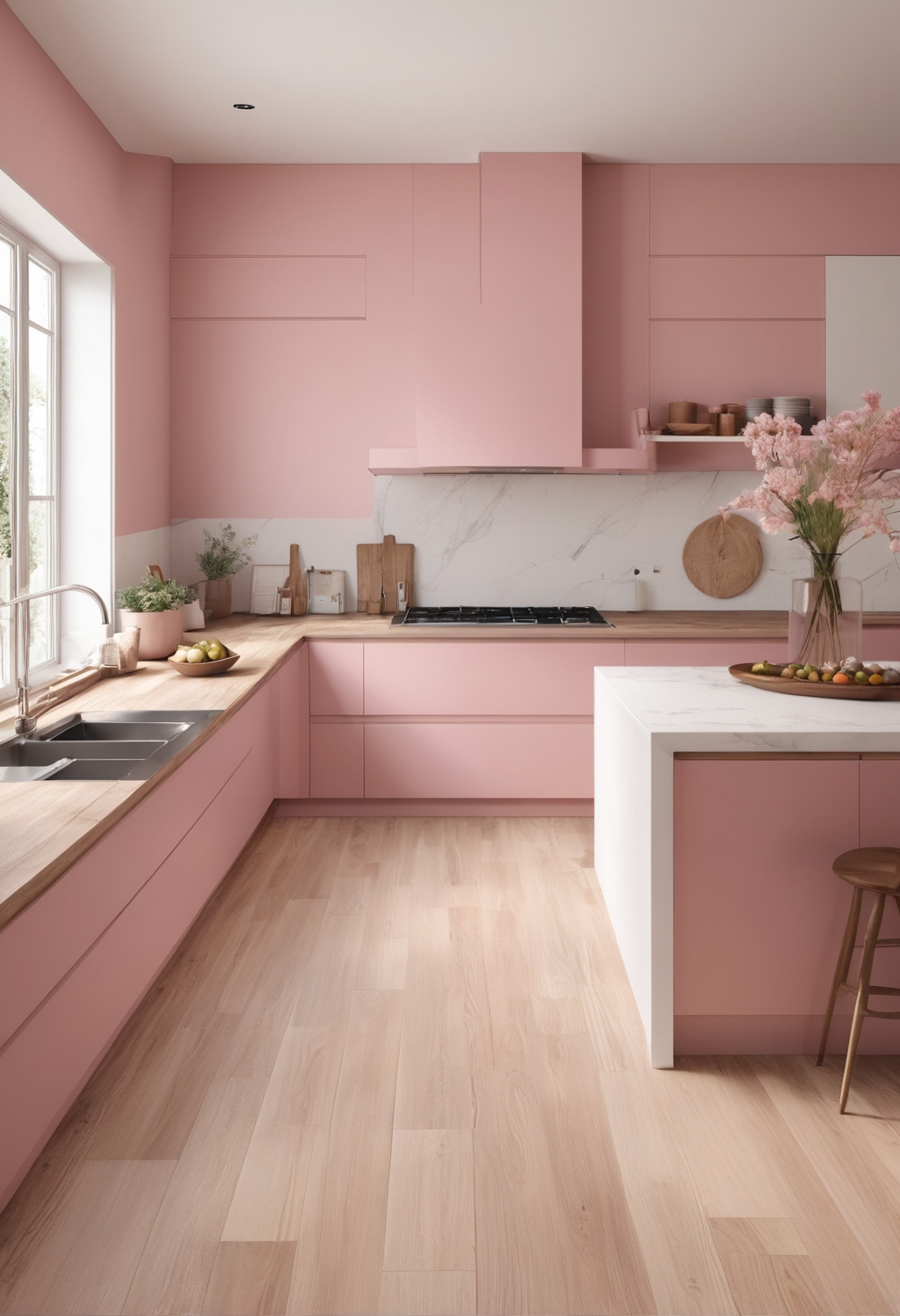 Elevate Your Culinary Space: Bella Pink Paint Sets the Trend for 2024 ...