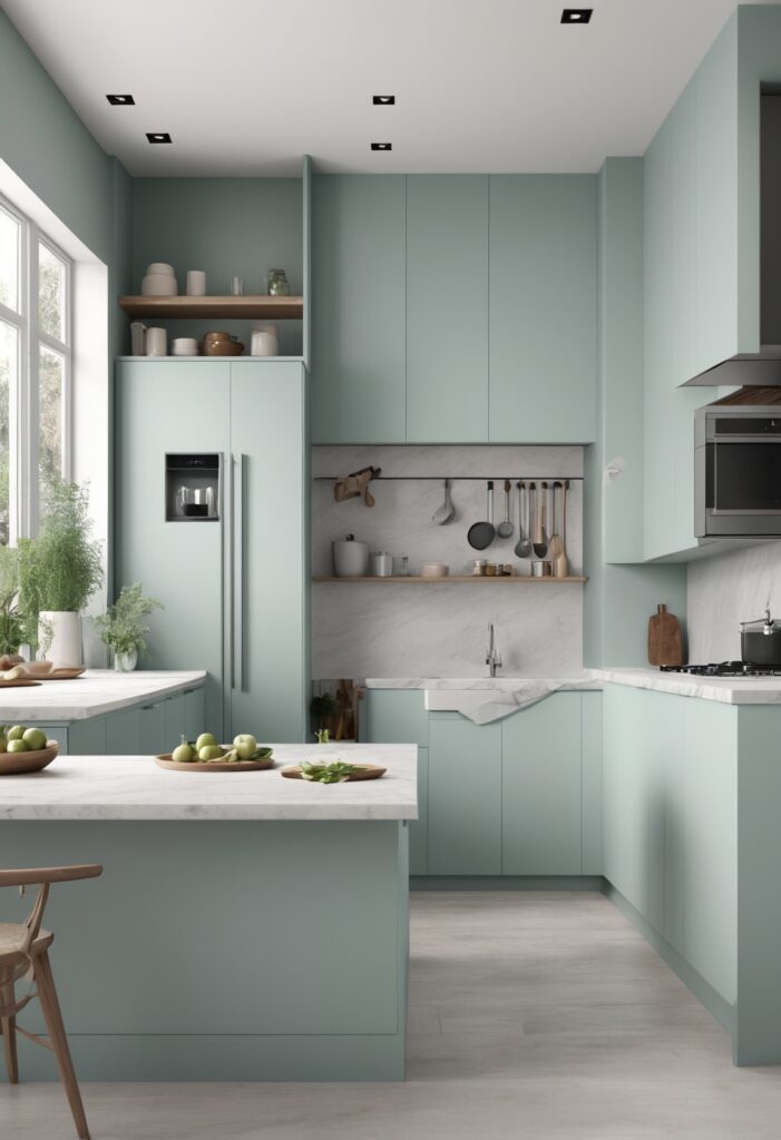 Modernize Your Kitchen with Mint Condition Paint In 2024