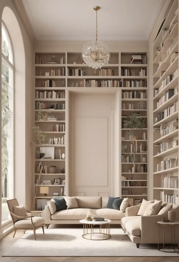 Transform Your Library with Classic Light Buff Paint in 2024