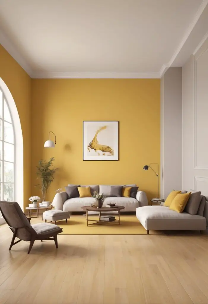 Golden Glow: Elevate Your Home with Venetian Yellow Paint in 2024