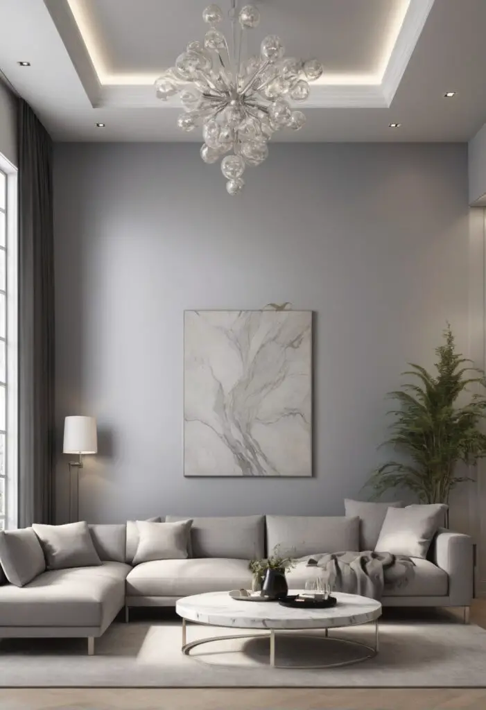 Refined Radiance: Silverplate Paint Illuminates Modern Rooms In 2024