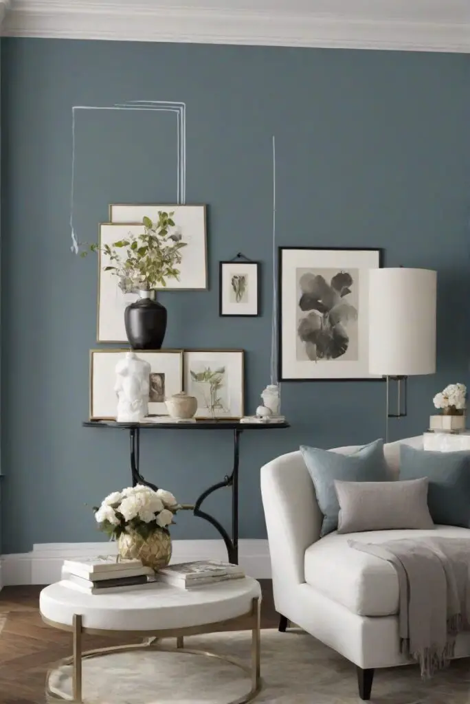 Admiralty wall paint, living room paint, interior design, home decor, wall paint, paint color, home painting