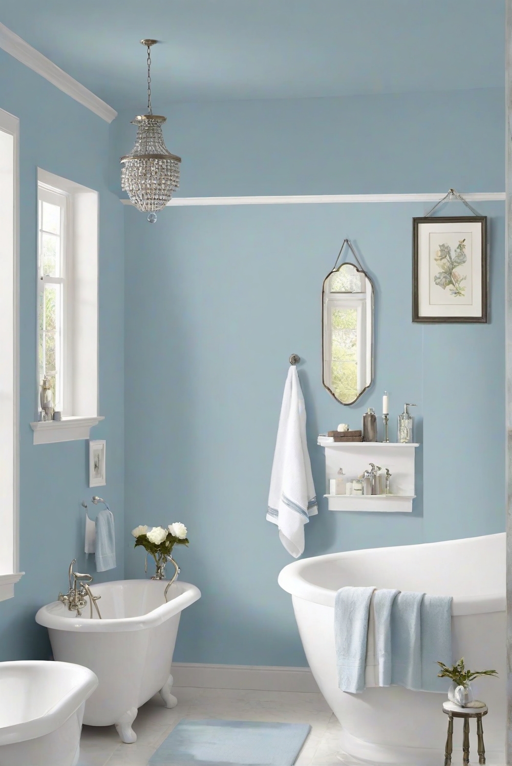 Is Blue Horizon (SW 6497) Wall paint good for Bathroom [2024] Best ...