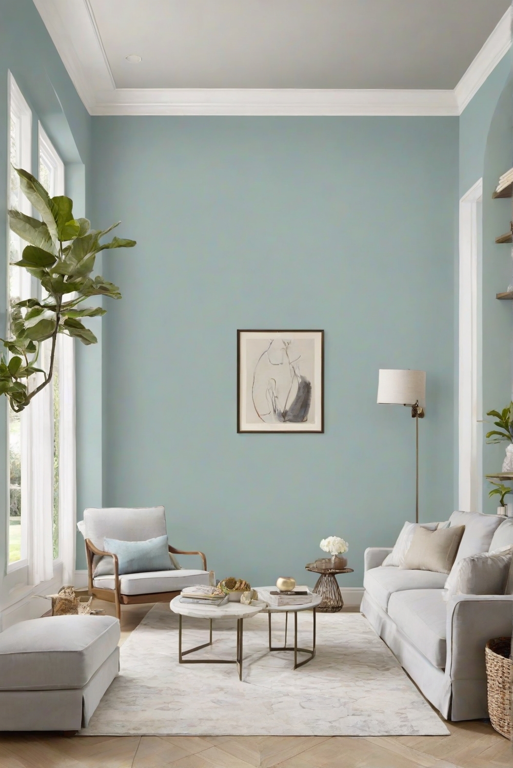 Is Breath Of Fresh Air (806) Wall Paint Good For A Living Room? Best 